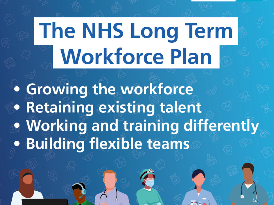 The NHS long term workforce plan