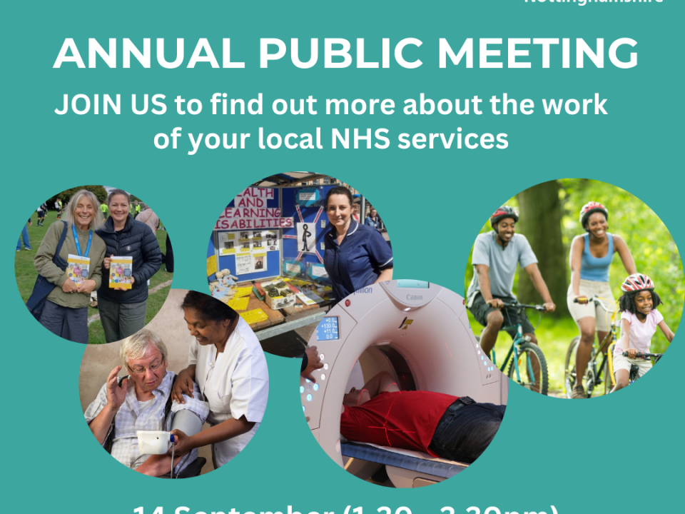 Annual Public Meeting - Join us to find out more about the work of your local NHS