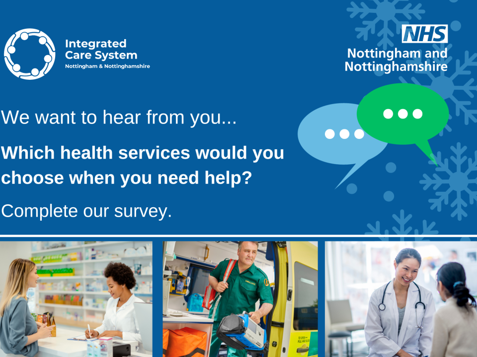 A survey has been launched to understand how the public use NHS services