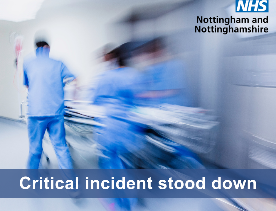 Critical Incident stood down